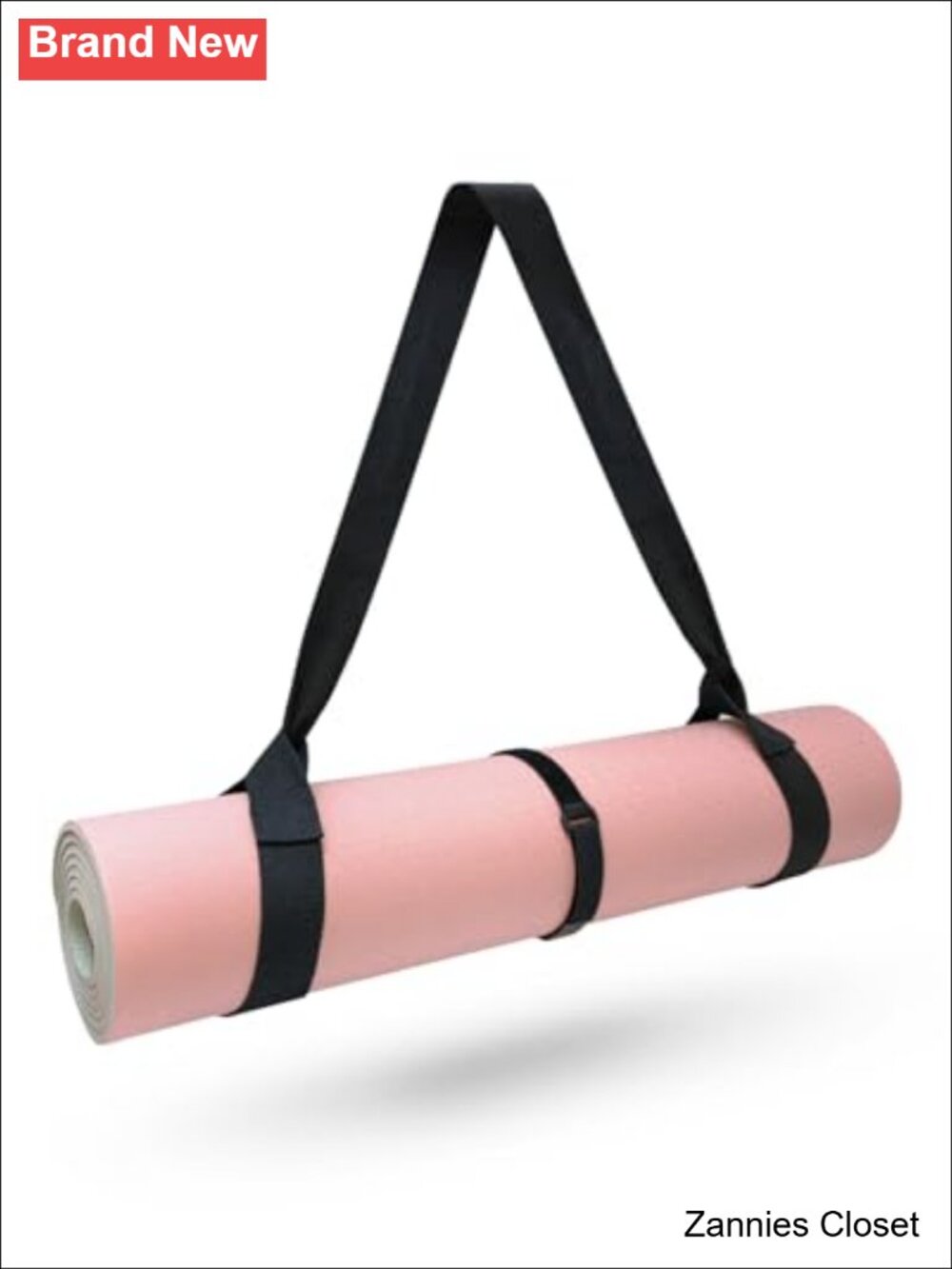 ✨ Yoga Mat Strap Carrier Adjustable Hook and Loop Cotton Polyester Blend